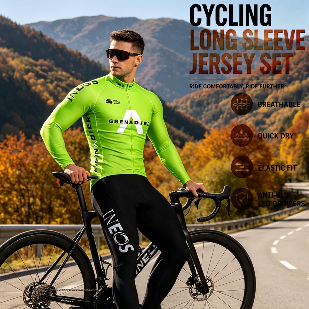Cycling Gear Brands - Autumn Cycling Jersey Set Ropa Ciclismo