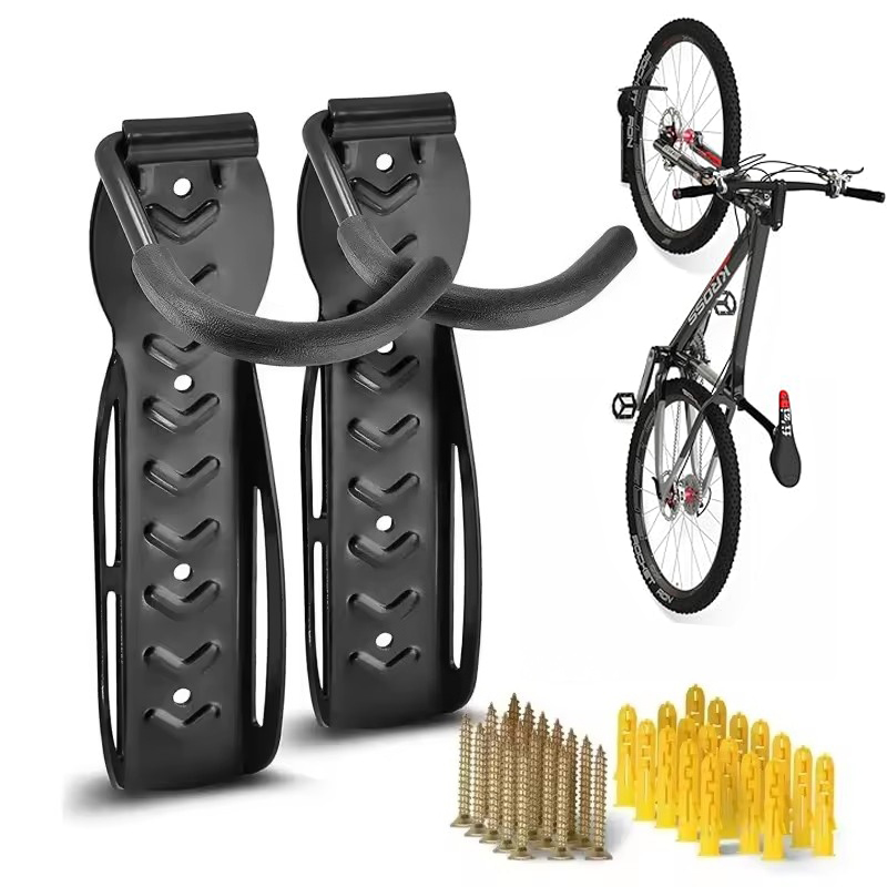 Cycling Gear Wall Hanger - Wall Mount Bike Hook Bicycle Parking