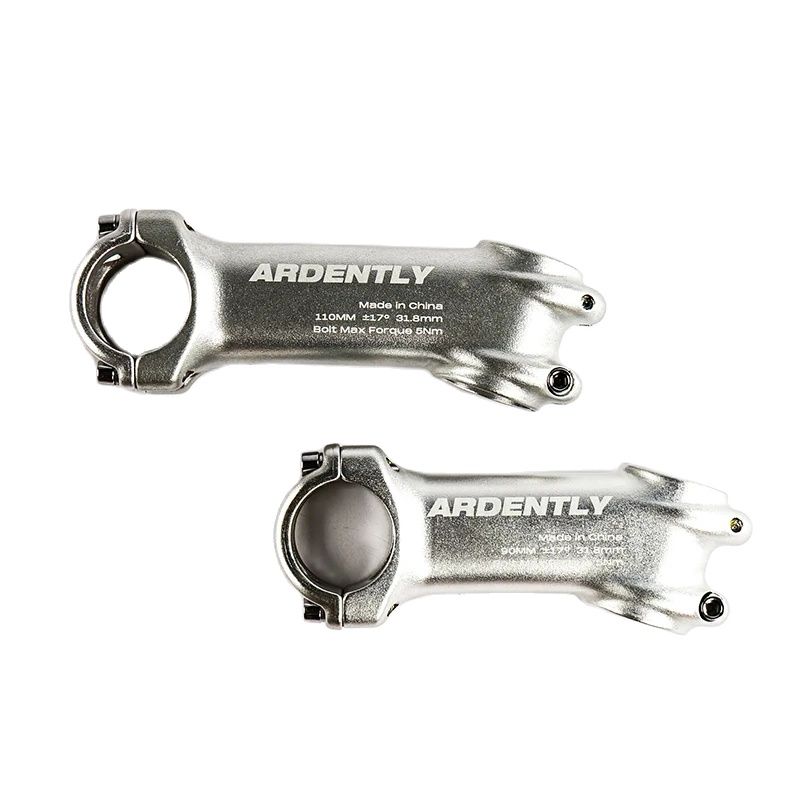 Bike Stem Riser - Ardently Aluminum Bicycle Stem 17 Degree