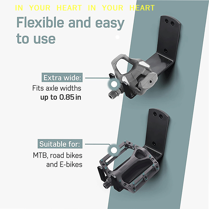 Cycling Gear Wall Hanger - 【X】Vertical Heavy Duty Bike Hooks Bike