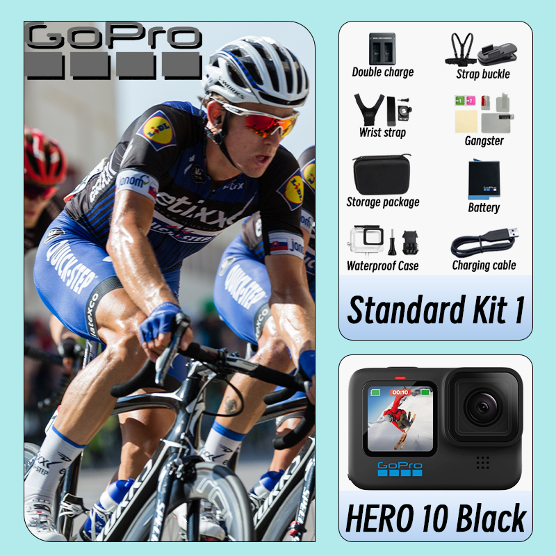 Cycling Gear Helmet - GoPro HERO10 Black original action camera