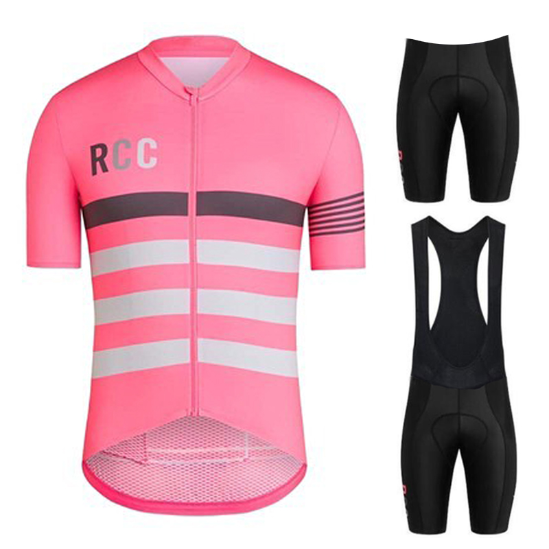 Cycling Gear Brands - Pink RCC Cycling Jersey Set Short