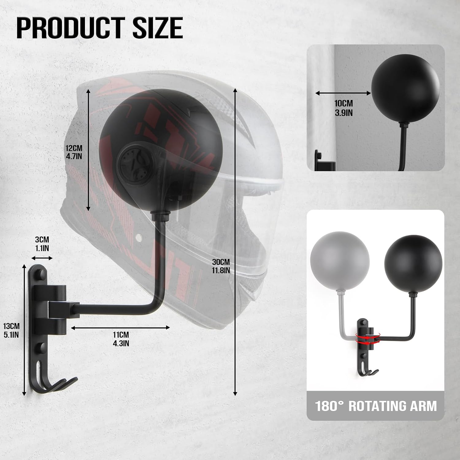 180° Rotating Wall Mount Motor - Cycling Gear Wall Hanger 评论和价格