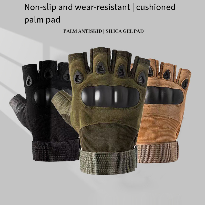 Outdoor Tactical Gloves Half F - Cyclo Gear 评论和价格
