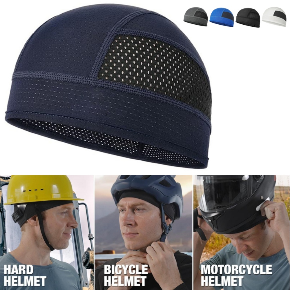 Summer Mesh Thin Vents Beanie  - Cycling Gear Helmet 评论和价格
