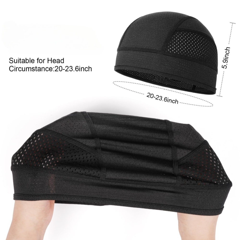 Summer Mesh Thin Vents Beanie  - Cycling Gear Helmet 评论和价格