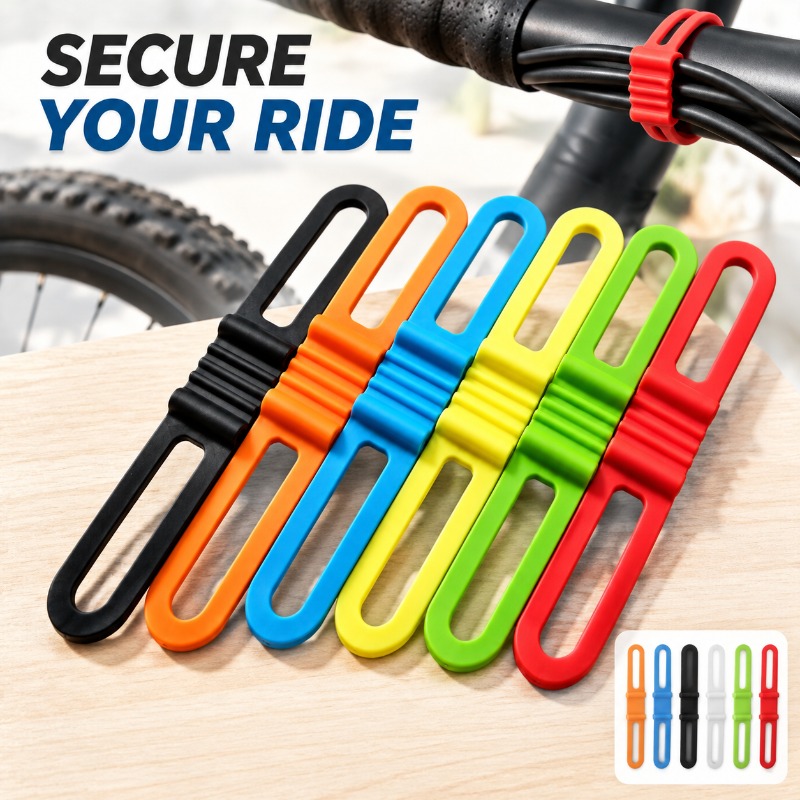 Bicycle Silicone Cable Tie MTB - Cycling Gear Bundle 评论和价格