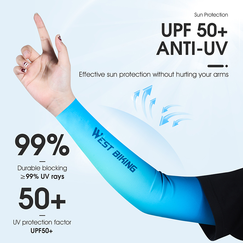 WEST BIKING Cycling Arm Sleeve - Cycling Gears 评论和价格