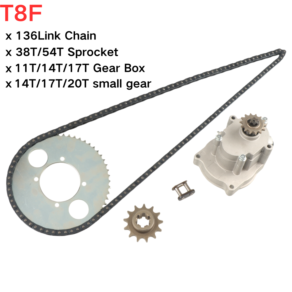 T8F Sprocket Set with Chain &  - Cycling Gear Box 评论和价格