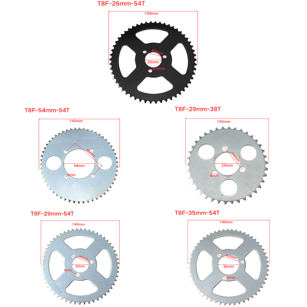 T8F Sprocket Set with Chain &  - Cycling Gear Box 评论和价格