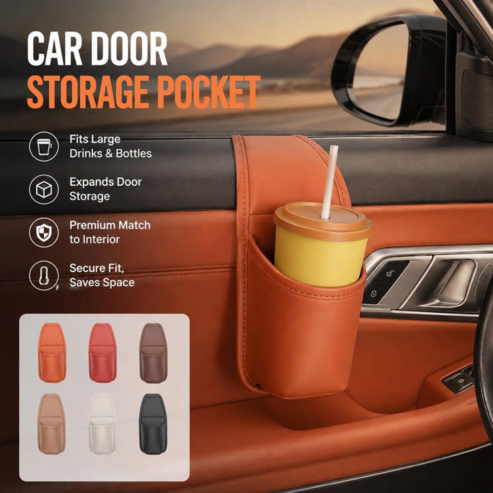 PU Leather Cup Holder For Car  - Water Bottle Holder 评论和价格
