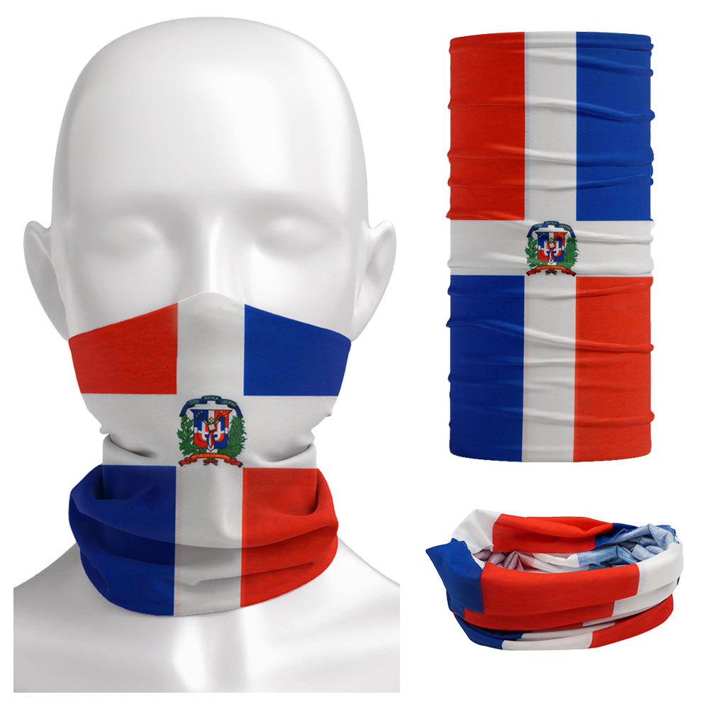 Dominica National Flag Bandana - Cycling Gears 评论和价格