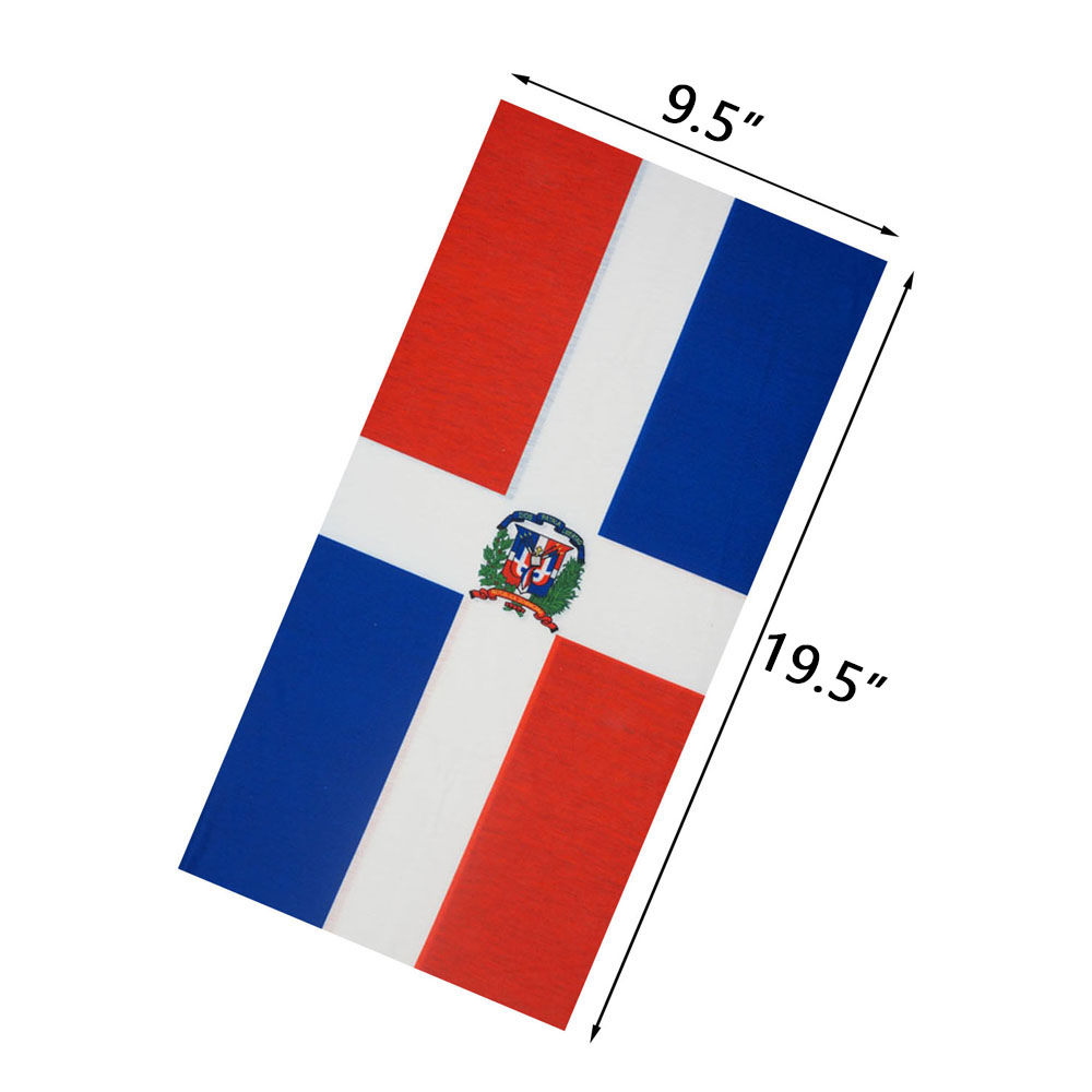 Dominica National Flag Bandana - Cycling Gears 评论和价格