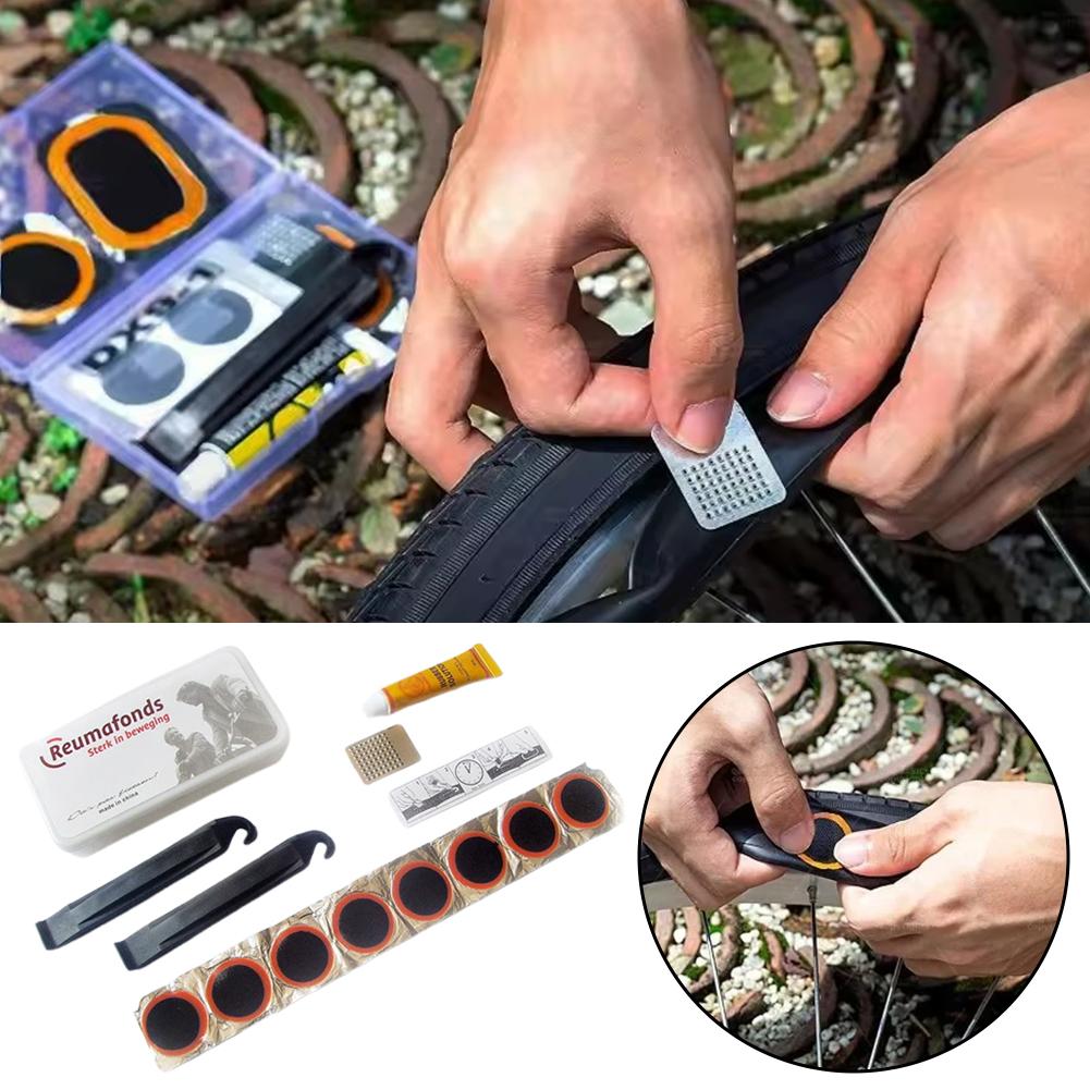 Mountain Bike Tire Repair Tool - Cycling Gear Box 评论和价格