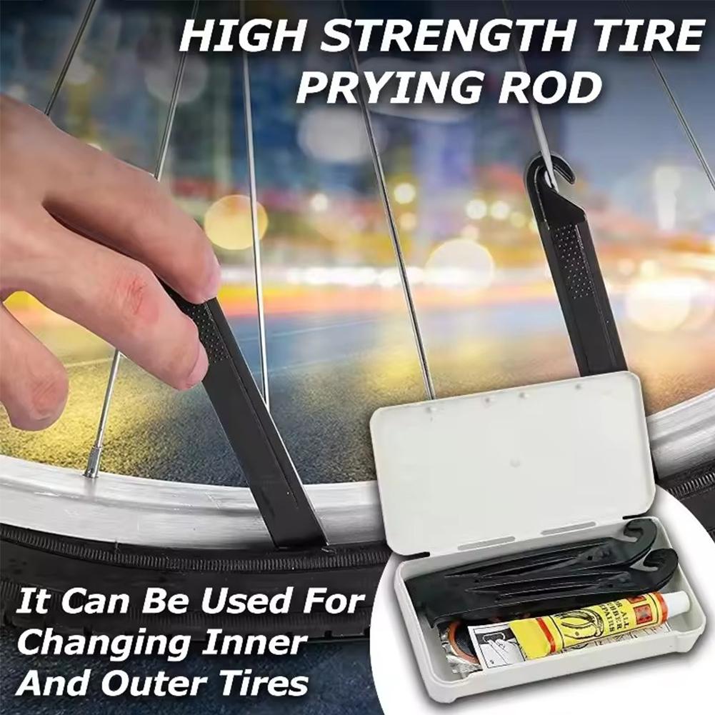 Mountain Bike Tire Repair Tool - Cycling Gear Box 评论和价格