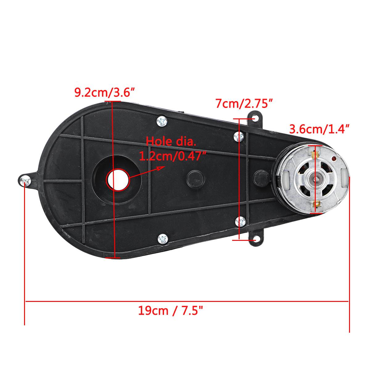 2Pcs 12V RS390/550 30000 RPM 1 - Cycling Gear Box 评论和价格