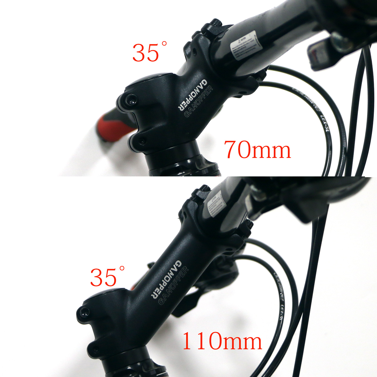 17 25 35 Degree Mountain Bike  - Bike Stem Riser 评论和价格