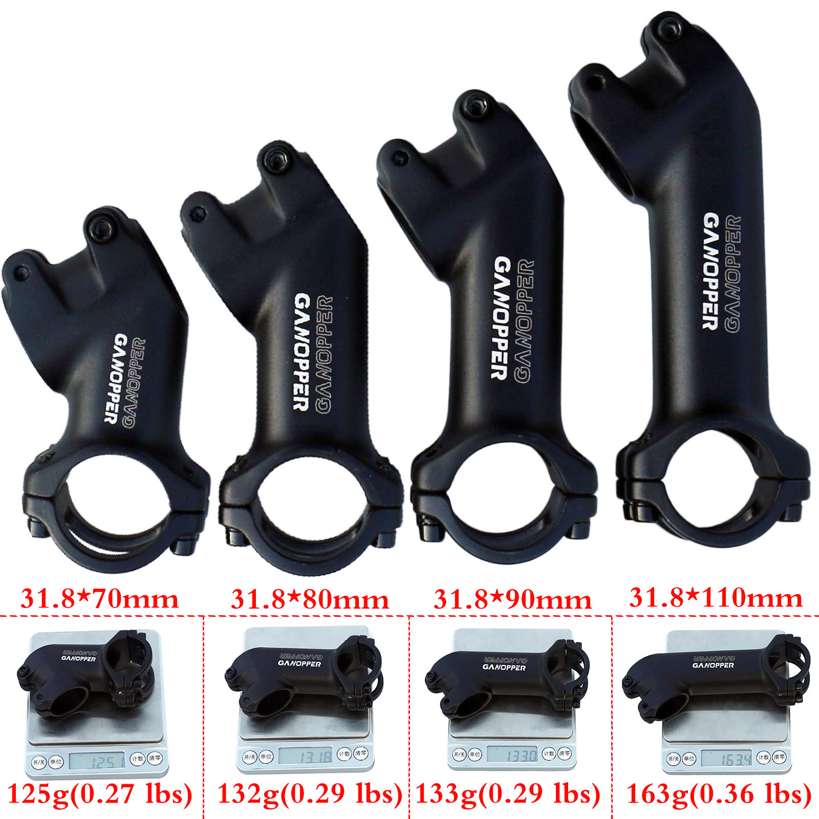 17 25 35 Degree Mountain Bike  - Bike Stem Riser 评论和价格
