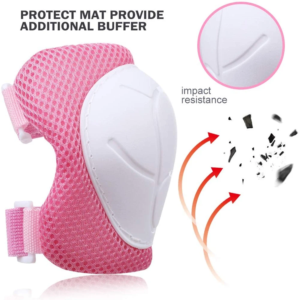 GOMOREON 6Pcs/Set Kids Knee Pa - Cycling Gear Material 评论和价格