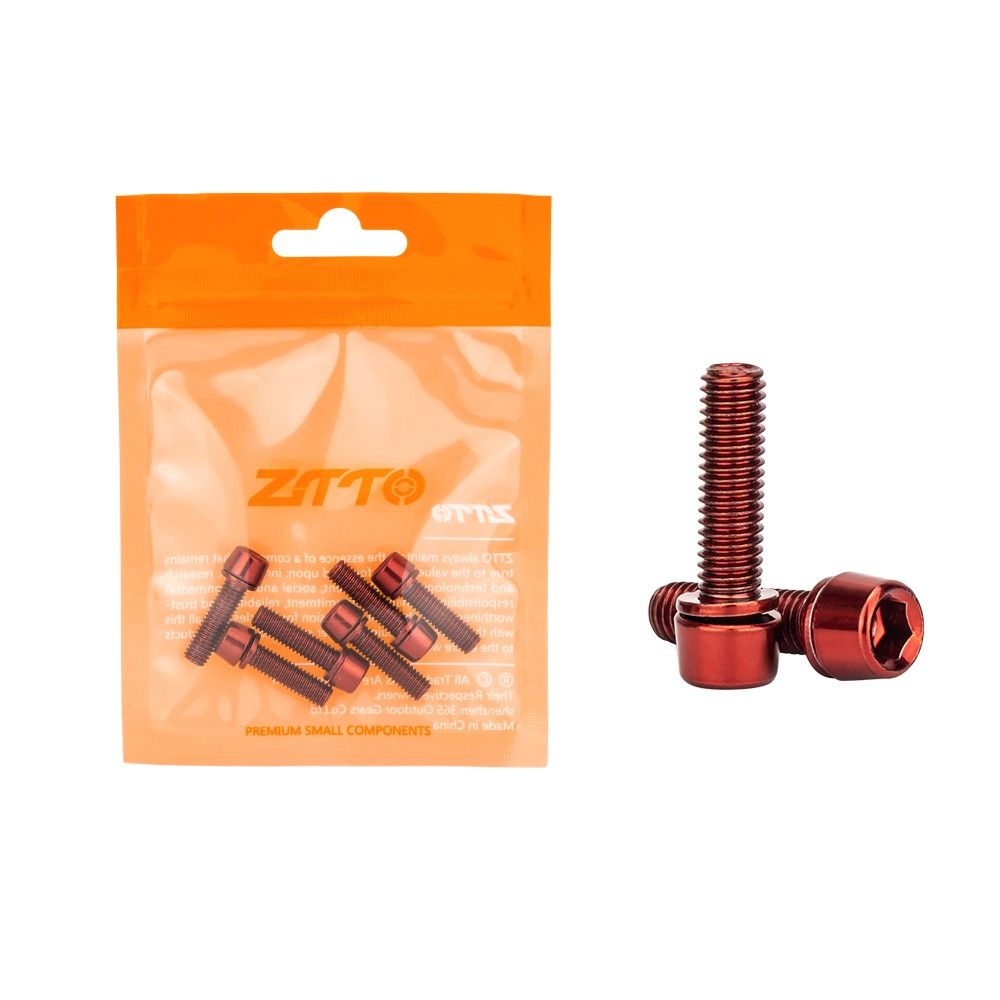 6pcs Titanium-plated Bicycle H - Bike Stem Riser 评论和价格