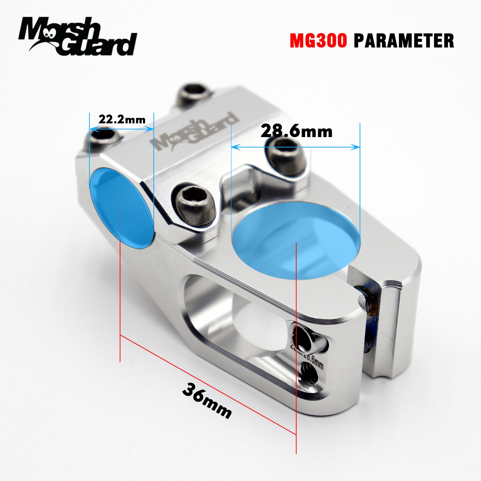 MORSH GUARD BMX Stem 22.2/28.6 - Bike Stem Riser 评论和价格