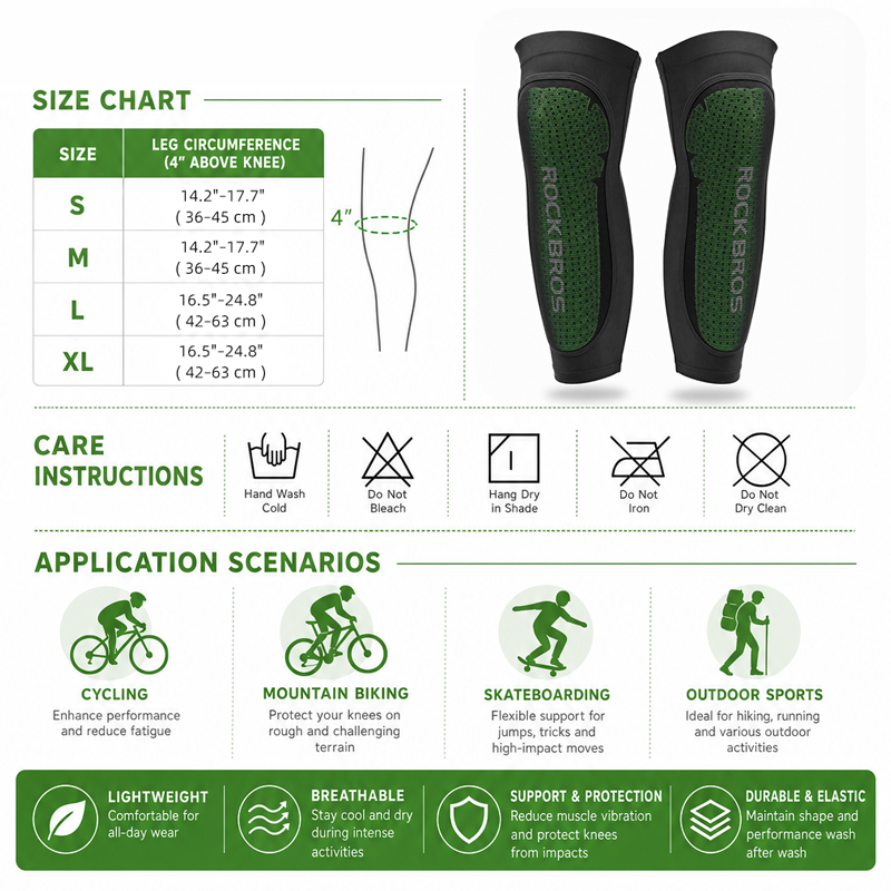ROCKBROS Cool Sport Legs MTB C - Cyclo Gear 评论和价格
