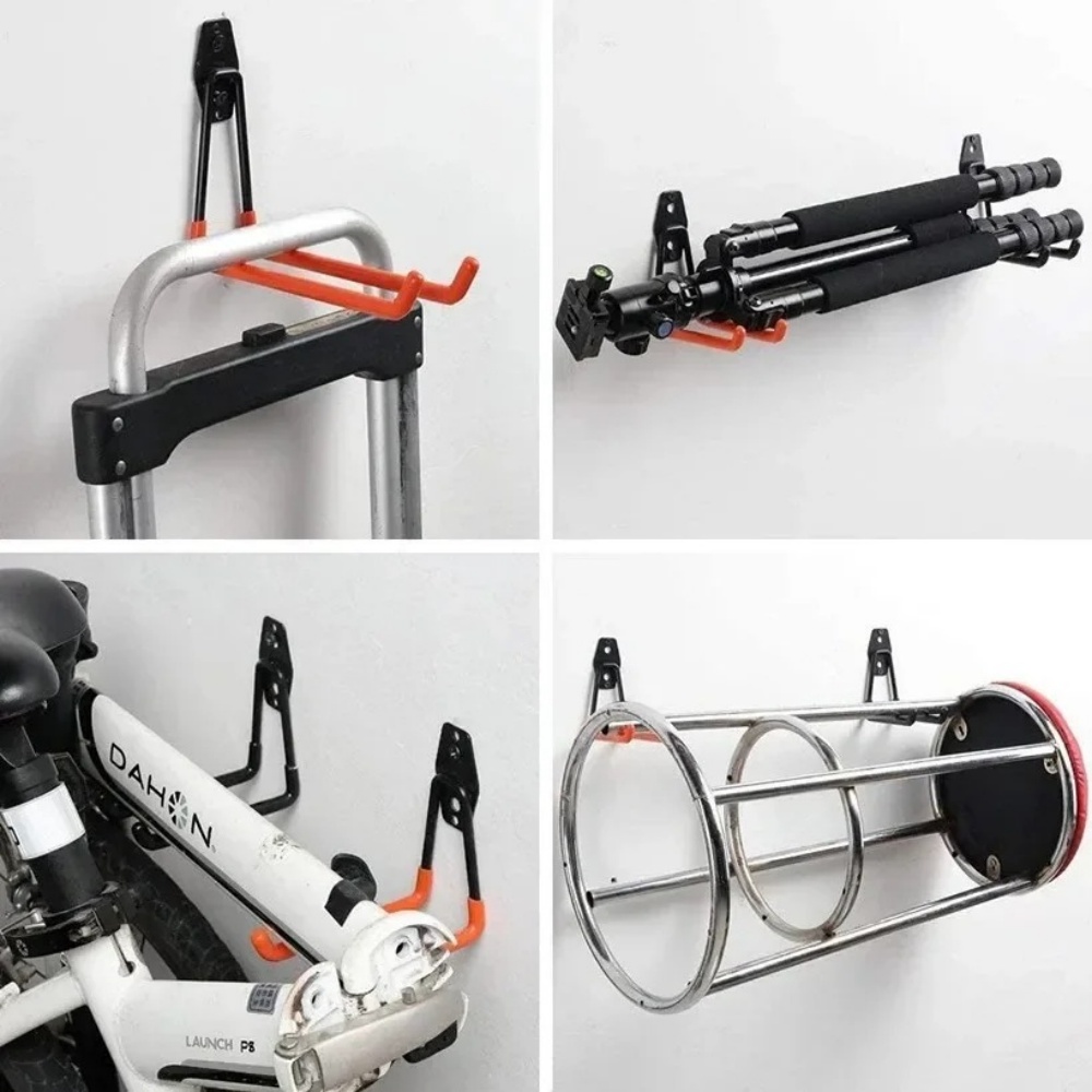 Heavy Duty Metal Bike Wall Mou - Cycling Gear Wall Hanger 评论和价格