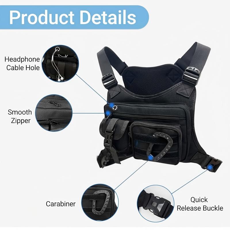Tactical Chest Vest Pack Multi - Cycling Gears 评论和价格