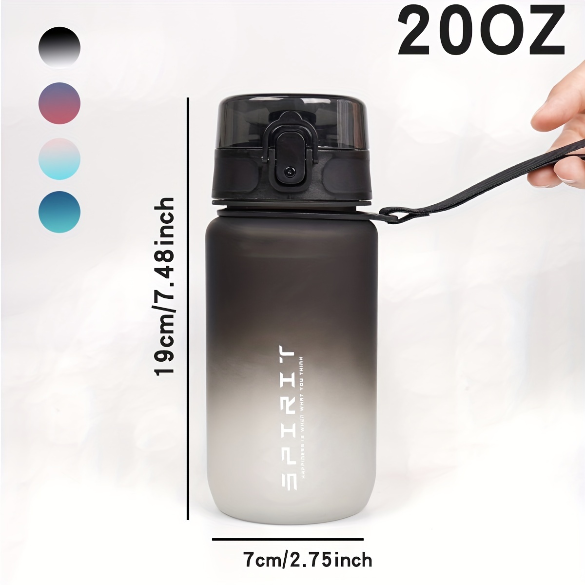 600ml Gradient Sports Water Bo - Cycling Gear Material 评论和价格