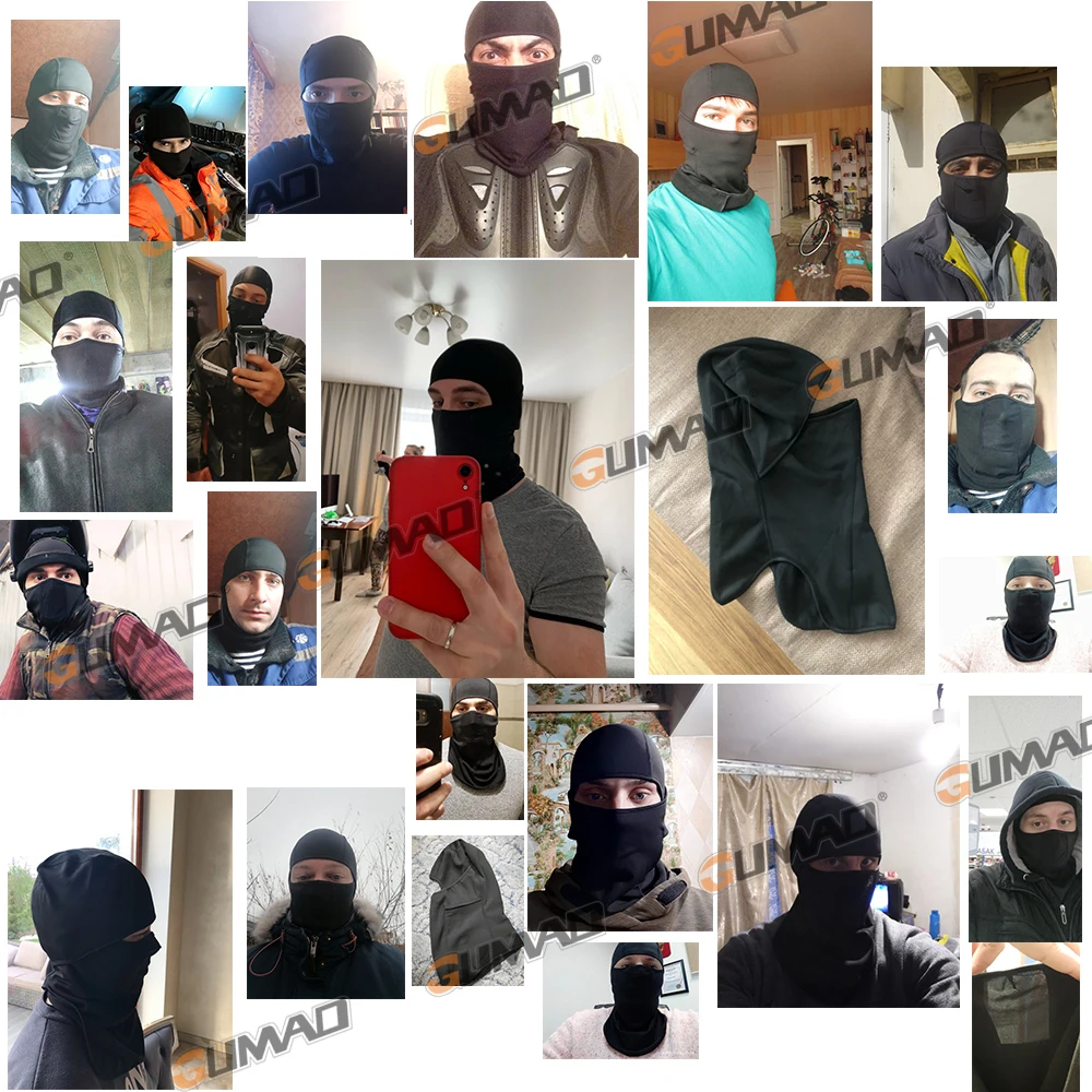 Winter Full Face Mask Fleece B - Cycling Gear Helmet 评论和价格