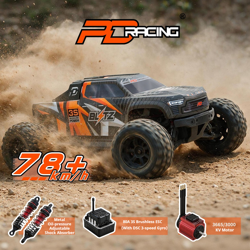 New PDracing TK12 1/10 Brushle - Cycling Gear Box 评论和价格