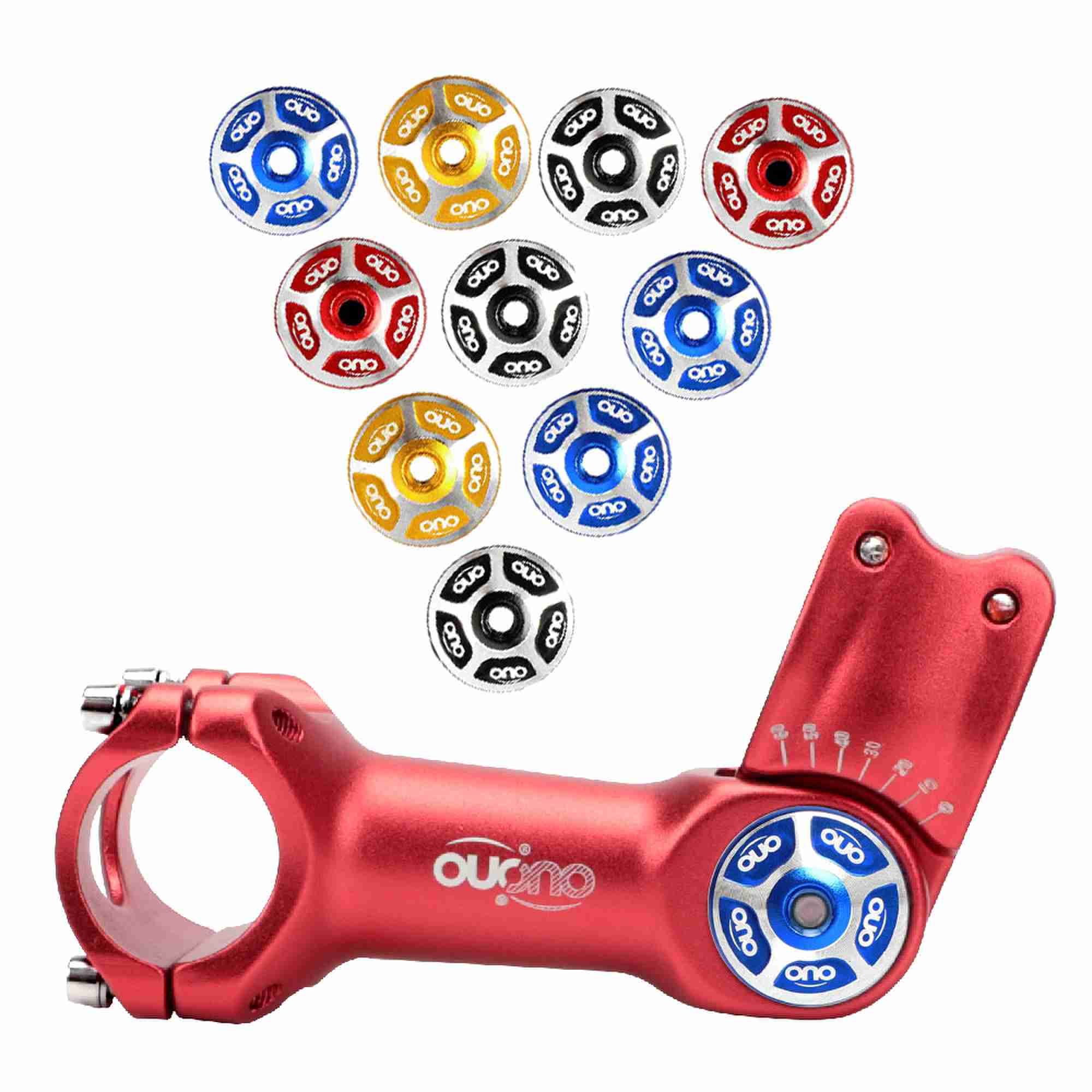 OUO Adjustable Bike Stem 31.8m - Bike Stem Riser 评论和价格